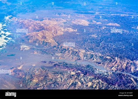 Aerial view of the Persian Plateau in Iran Stock Photo - Alamy