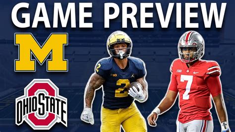 Michigan vs Ohio State Preview and Analysis | Keys to Success!! - Win ...