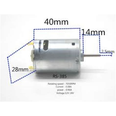 Rs 385 High Speed Micro Dc Motor Brushed Metal Stainless Steel Gear