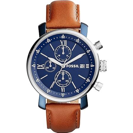 Buy Fossil Grant Analog Blue Dial Men S Watch FS5151 At Amazon In