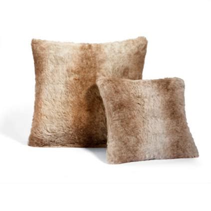 Faux Fur Throw Pillows | Grandin Road