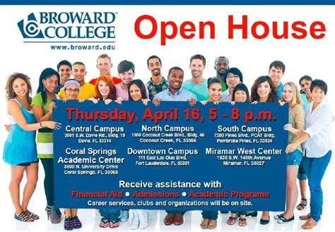 Broward College Open House Events Attend And Hear About Our Credit