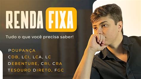 RENDA FIXA TODOS Os Investimentos E Como Funciona CDB TESOURO