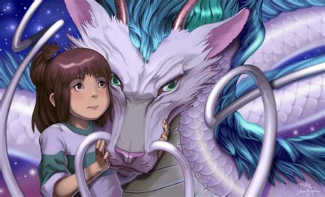 Haku Spirited Away Fanart