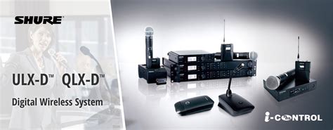 Shure ULX D QLX D Digital Wireless Systems Explore The Best Video