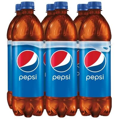 Pepsi Cola Soda Pk Fl Oz Bottles Target