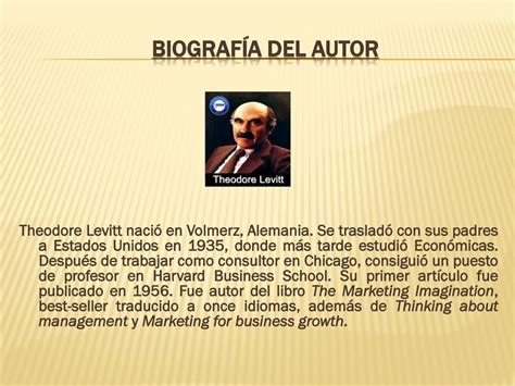 La MiopÍa Del Marketing Theodore Levitt Ppt Descargar