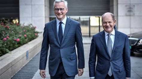 Olaf Scholz Und Bruno Le Maire K Nnen Sich Prozent Mindeststeuer