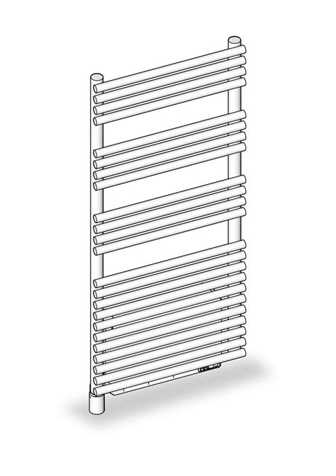 Zehnder Design Heizkörper Bad Forma Air elektrisch Chrom Zehnder