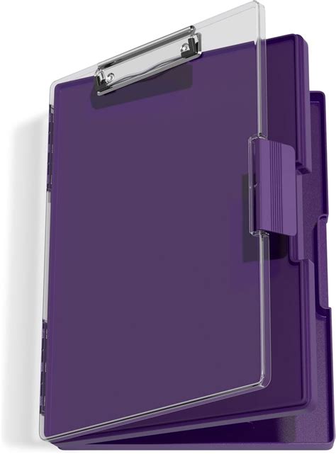 Hnogri Clipboard With Storage Folder Nursing Clipboards Side Opening