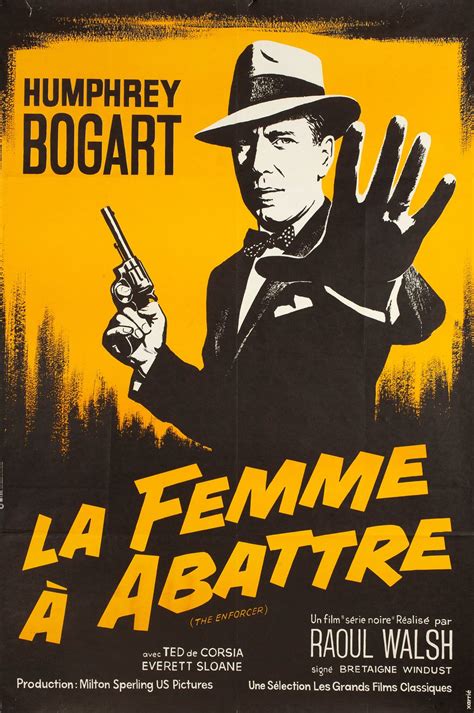 The Enforcer R1960s French Half Grande Poster Posteritati Movie