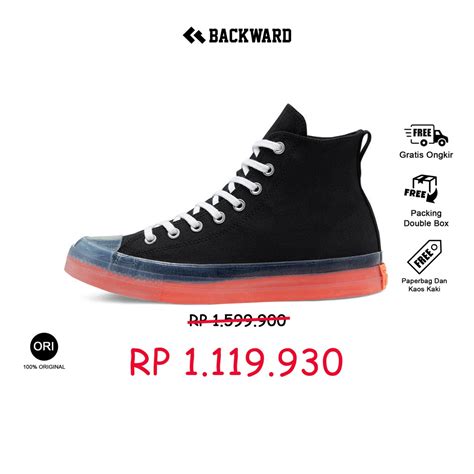 Jual Sepatu Converse Chuck Taylor All Star Cx High Top Black Original