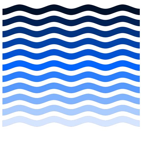 Simple Water Waves PNG, SVG Clip art for Web - Download Clip Art, PNG ...