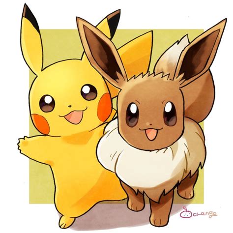 Pikachu And Eevee Wallpapers Wallpaper Cave