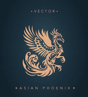 Premium Vector | Asian traditional phoenix pattern ancient Chinese phoenix