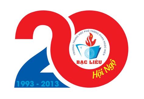 Thiết kế logo kỷ niệm 20 năm ra trường đẹp và ý nghĩa