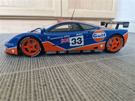 McLaren F1 GTR BMW Kurzheck 24h Le Mans 1996 Modellauto Solido 1 18