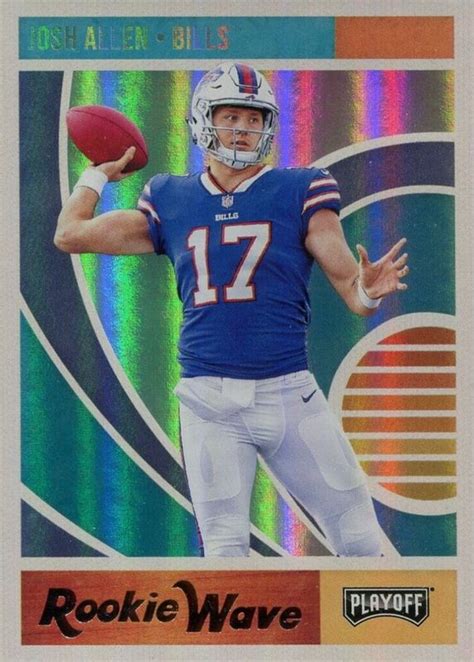 Josh Allen 2018 Playoff 4 Rookie Wave Price Guide Sports Card Investor