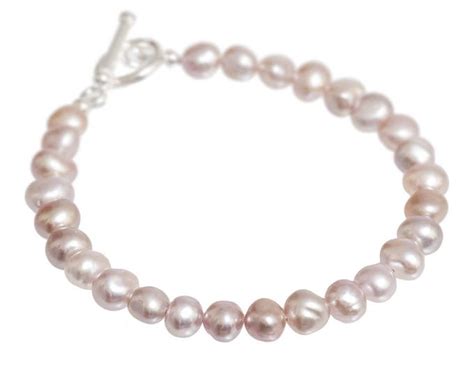 Pink Freshwater Pearl Bracelet Pink Pearl Bracelet Pink Pearls Pearl