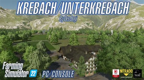 Farming Simulator Krebach Unterkrebach Map Tour