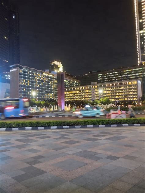 Indonesian Hotel Night Vibes Jakarta Editorial Stock Photo Image Of