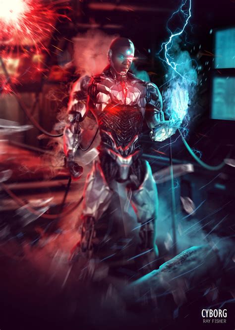 Justice League Cyborg By Debaditya707 On Deviantart