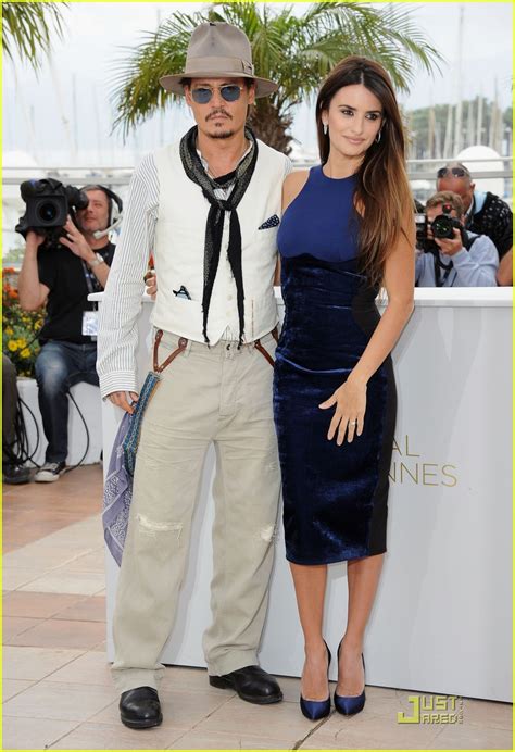 Johnny Depp Penelope Cruz Pirates In Cannes Photo