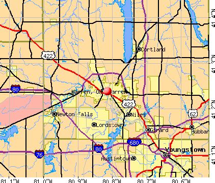 City Of Warren Ohio Map - Gisela Ermengarde