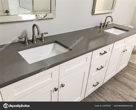 White Bathroom Cabinets With White Countertops – Everything Bathroom