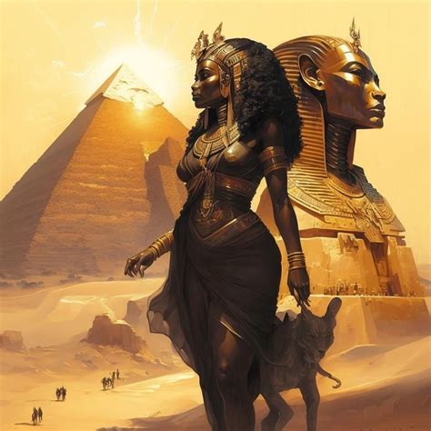 Goddess Of Egypt Goddess Art Black Love Art Egypt Concept Art Twin