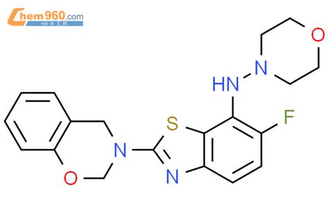 Benzothiazolamine H Benzoxazin H Yl Fluoro