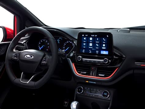 2017 Ford Fiesta interior dashboard driver side