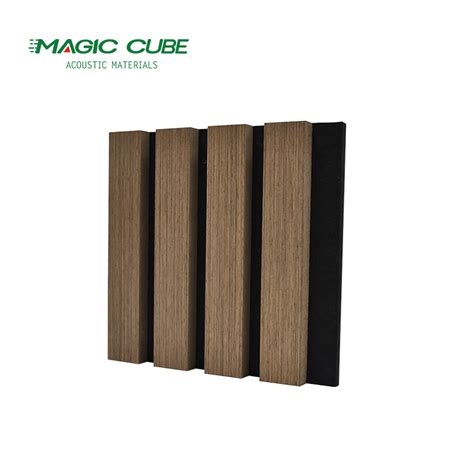 China Easy Installation Wood Slat Pet Acoustic Panel Manufacturers