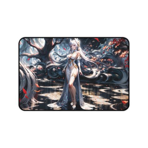 XXL Gaming Mousepad Anime Waifu Kawaii Cute Girl Scifi Fantasy Mousepad Fantasy Art Hot Girl