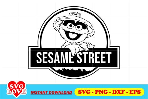 Sesame Street Party SVG