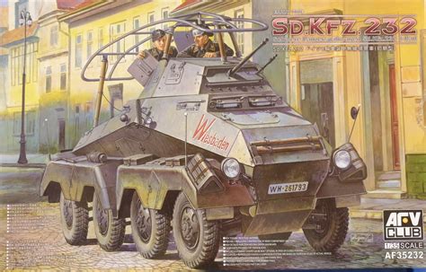 AFV Club AF 35232 Sd Kfz 232 8 Rad Dutchmodelshop Nl