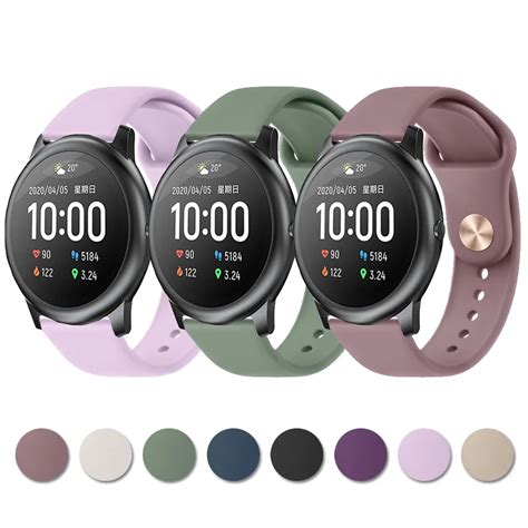 New Silicone Strap For Xiaomi Imilab Kw Yamay Sw Mibro Lite Mibro