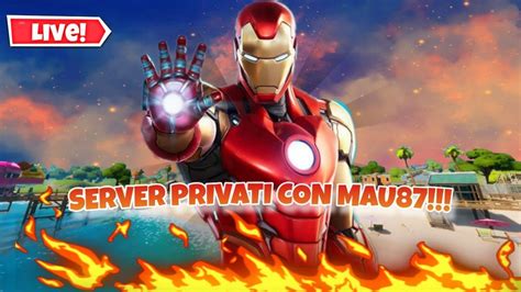 FORTNITE SERVER PRIVATI ROAD 5K SPERO CHE FASTWEB MI FA FARE LA LIVE