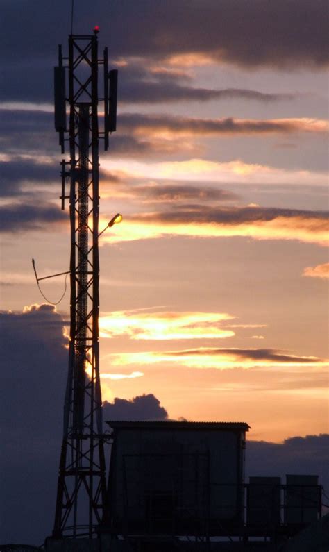 cellular phone tower  stock photo freeimages