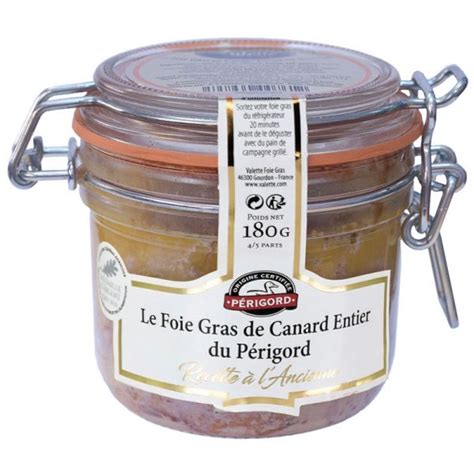 Foie Gras Inteiro De Pato Du P Rigord Igp Valette G