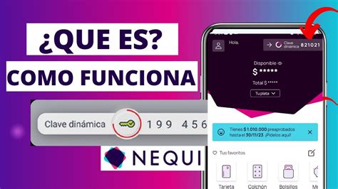 Que es y Cómo Funciona Sirve la Nueva CLAVE DINAMICA de Nequi YouTube