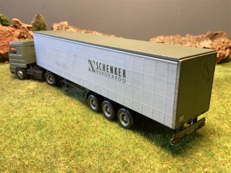 Herpa Lkw Sattelzug Spedition Schenker Scania Zugmaschine Eur