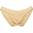 Summer Code Men S Sexy Bikini Brief Elastic Silky Ruched Back Underwear