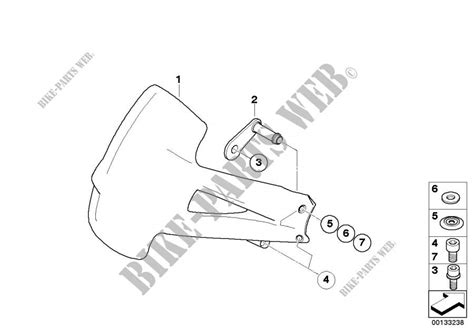 Garde Boue Carbone Arri Re Proche Roue Pour Bmw Motorrad R Gs