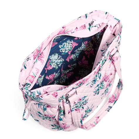 Glenna Satchel Happiness Returns Pink Vera Bradley