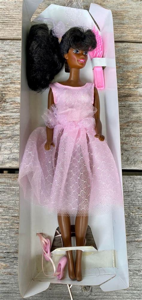 Vintage 1991 Mattel Deco Pak African American Ballerina Barbie Rare