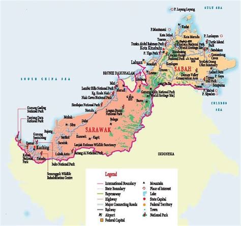 Map of Malaysia