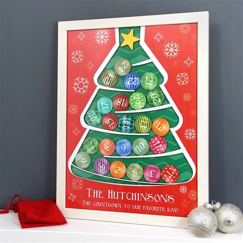 Personalized Advent Calendar - Hammacher Schlemmer