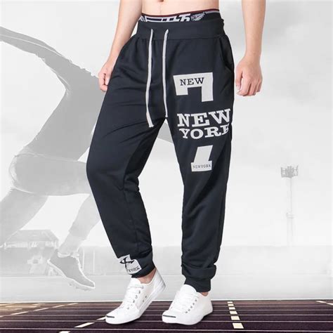 Men Autumn Fashion Breathable Sweatpants Drawstring And Elastic Waistband