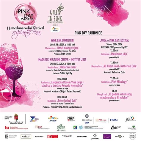 The 11th Edition Of The Pink Day Zagreb Festival Is Approaching Archi